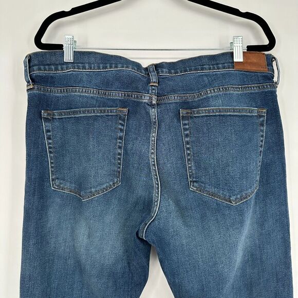 J Crew Mens 484 Jeans Size 36x32 Slim Tapered Leg Kurabo Preppy Blokecore Casual - Picture 10 of 12